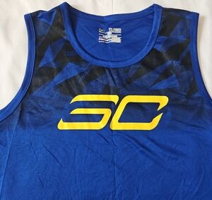 Under Armour Blue and Yellow Kids Jersey
